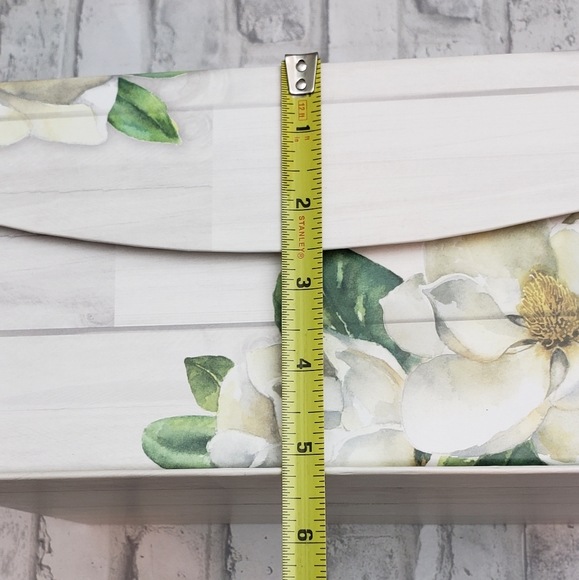 Floral "Gather Here With Grateful Hearts" Flip Top Storage Box - Picture 12 of 12